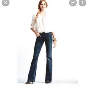 Cabi Trouser Jean in dark wash, size 4, New